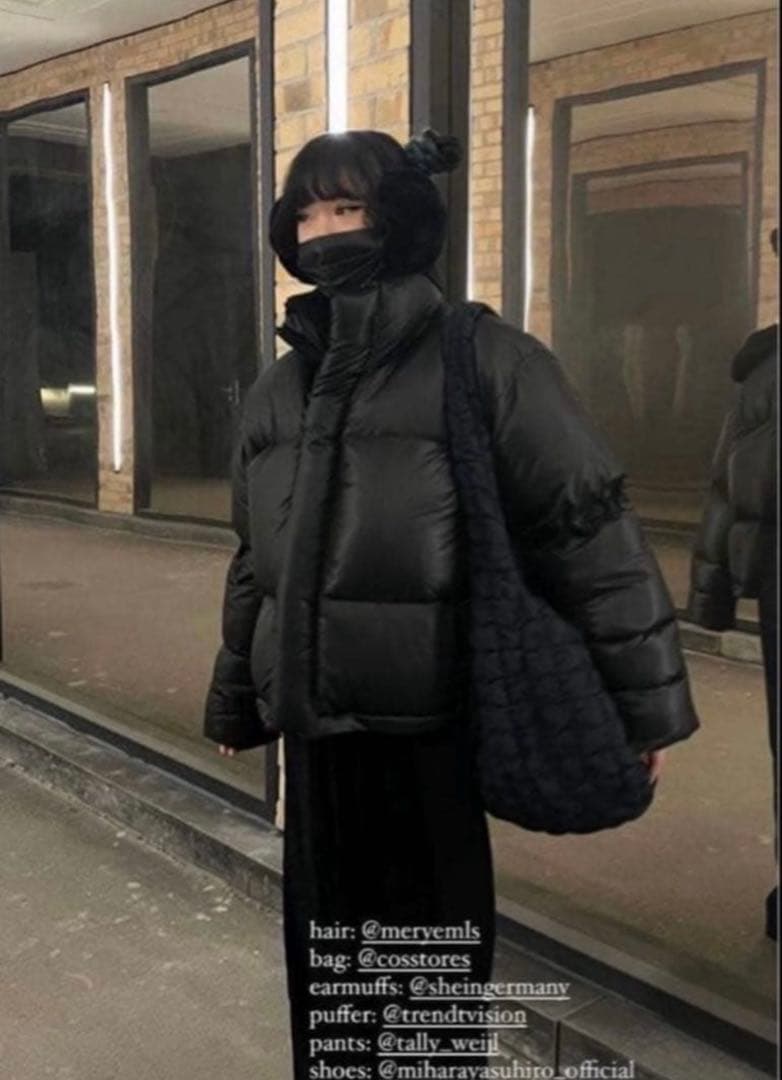 新品/ COS オーバーサイズキルティングバッグ