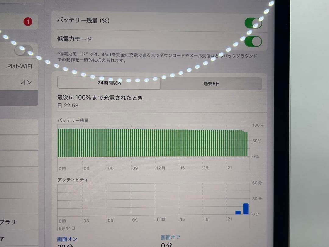 iPad Pro 12.9インチ 第5世代128GB シルバー MHNG3J/A