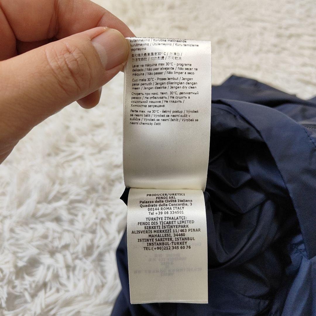 フェンディ　フード　ナイロンジャケット　リバーシブル　48　L