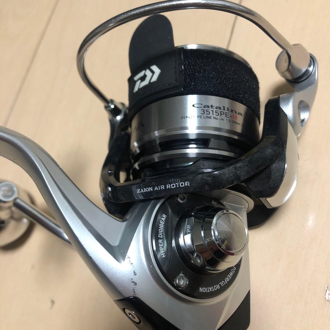 ダイワ　12キャタリナ3515PE-H ハンドルゴメクサスカスタム