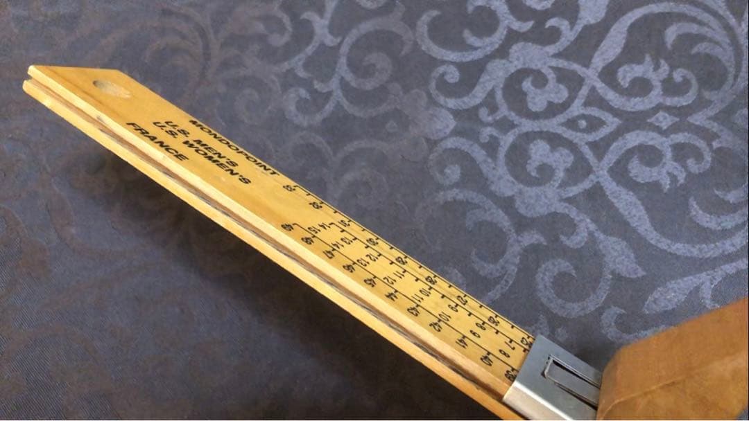 激レア 90s BURTON ブーツサイズ・サイジングガイド スライド式