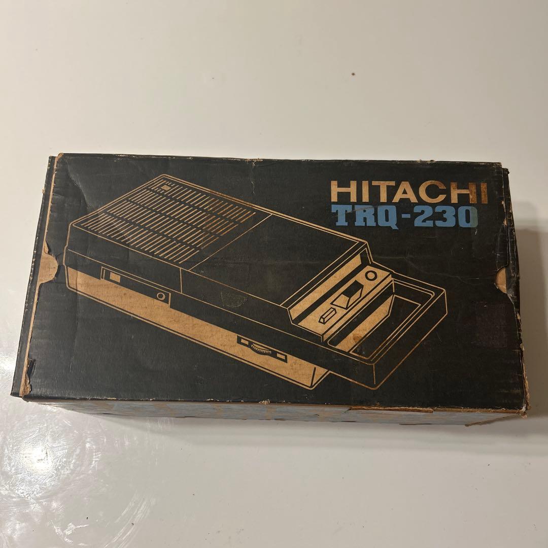 日立　テープレコーダー　TRQ-230