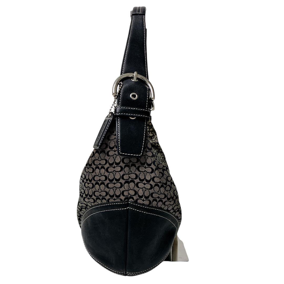 専用❣️COACH 6385 Signature Hobo ワンショルダー 黒