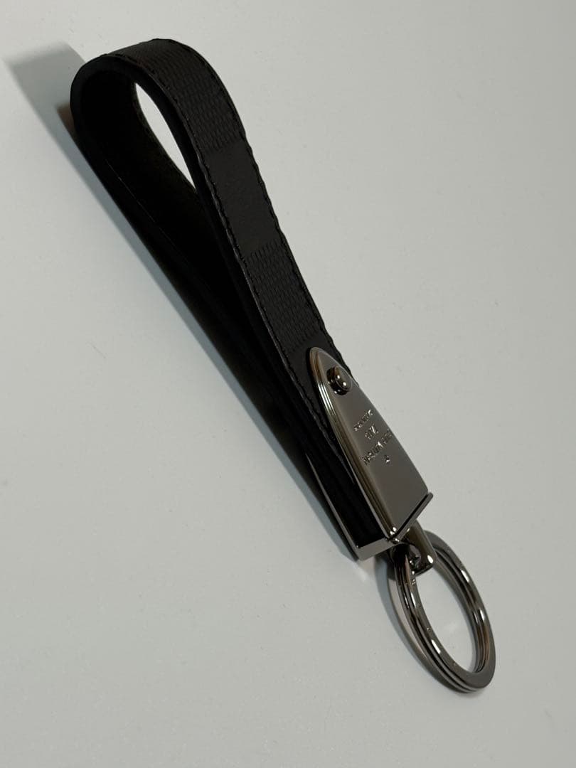【極美品】ルイヴィトン ダミエアンフィニ M65051 キーホルダー