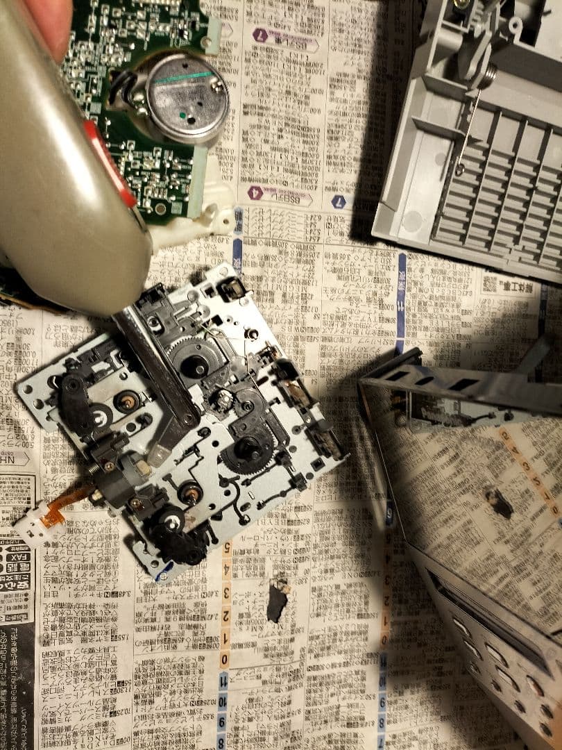 Panasonic ミニコンポSA-PM700MD リモコン　取扱い説明書付き