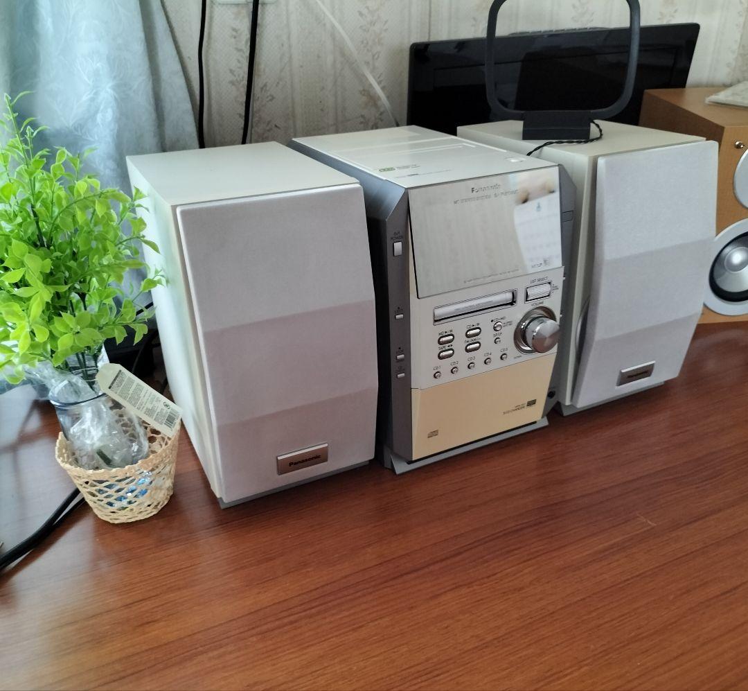 Panasonic ミニコンポSA-PM700MD リモコン　取扱い説明書付き