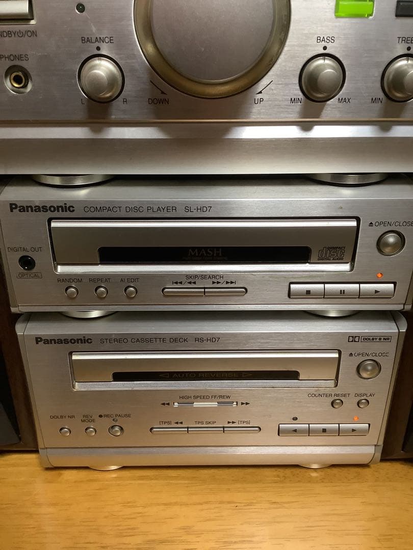 Panasonic RS-HD7 SL-HD7 SE-HD7 ST-HD7コンポ