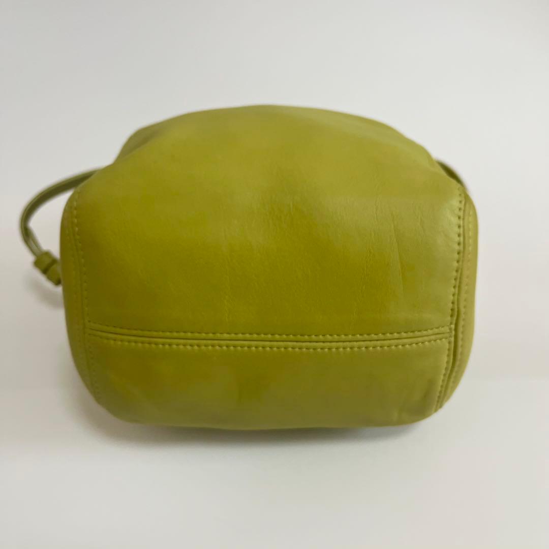 Vintage Coach Bucket Bag Green USA製