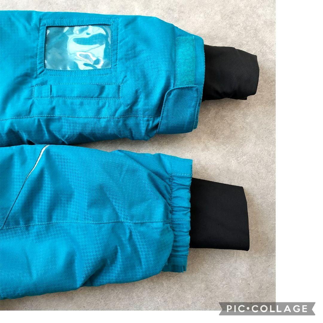 【美品】PHENIX アルペンモデル スキーウェア 150 男の子 青黒 上下