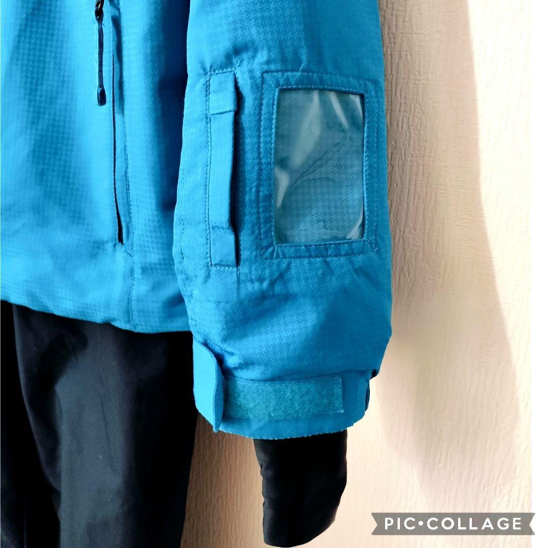 【美品】PHENIX アルペンモデル スキーウェア 150 男の子 青黒 上下