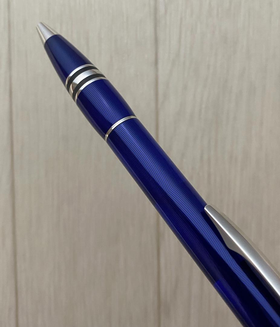 希少 美品 モンブラン スターウォーカー クールブルー ボールペン 新品リフィル