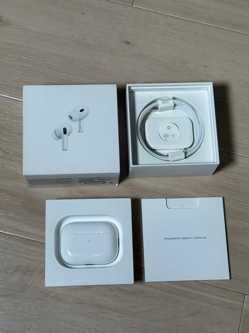 Apple AirPods Pro 第二世代本体　イヤーピース新品