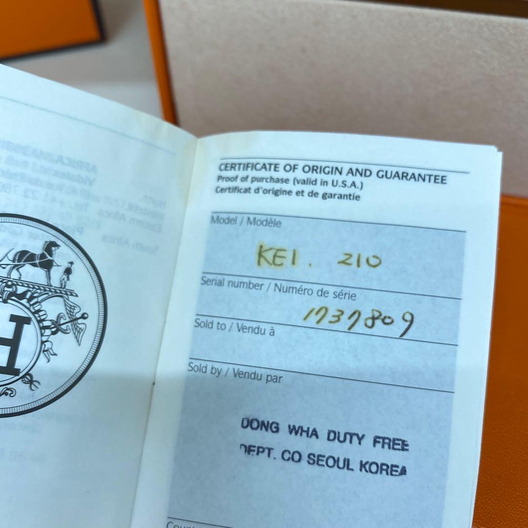 HERMES ケリーウォッチ　ドゥーブル　ピンク×シルバー金具