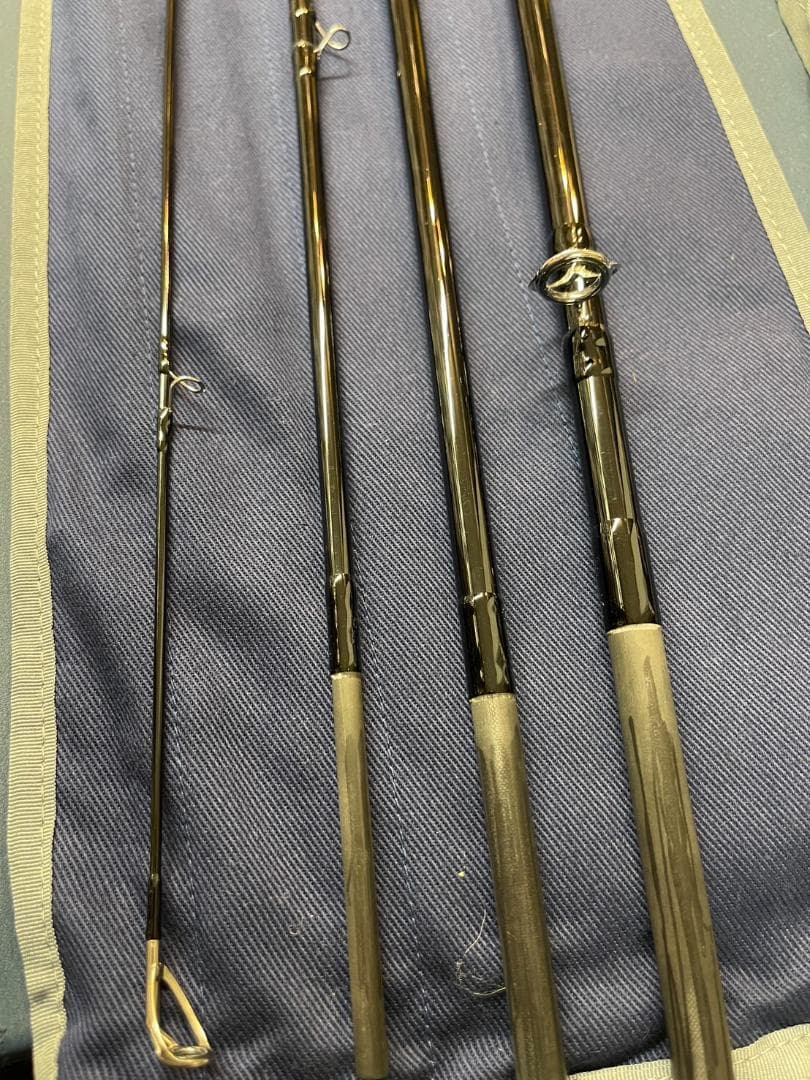 KⅡネコ14ｆｔ7/８　フライロッド　フライフィッシング　フライリール