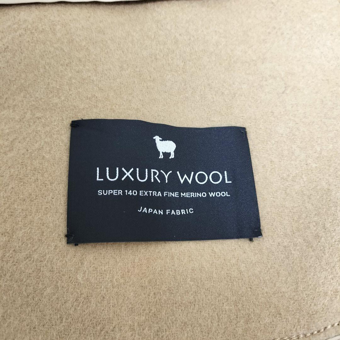 新品同様NOLLEY'S sophi SUPER140リバーショールコート36