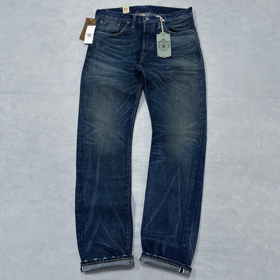 新品RRLダブルアールエル YOSEMITE ローストレート デニム アメリカ製