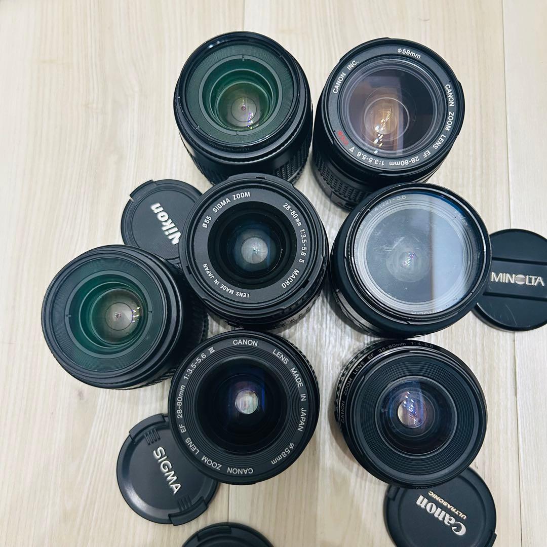 Canon Nikon SIGMA MINOLTA レンズ 12本まとめ