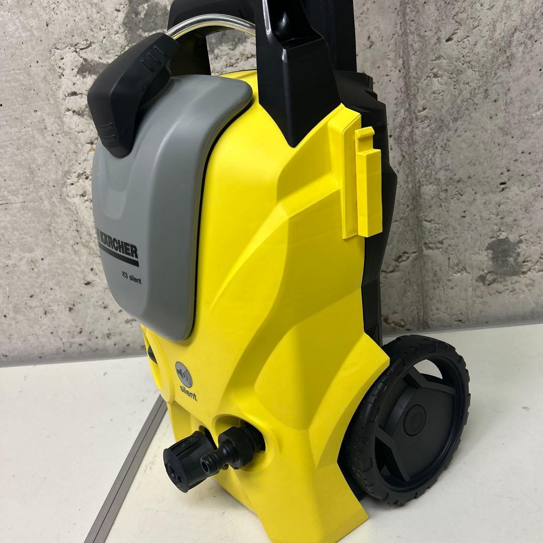 極美　ケルヒャー　高圧洗浄機　KARCHER K3 サイレント　キャスター