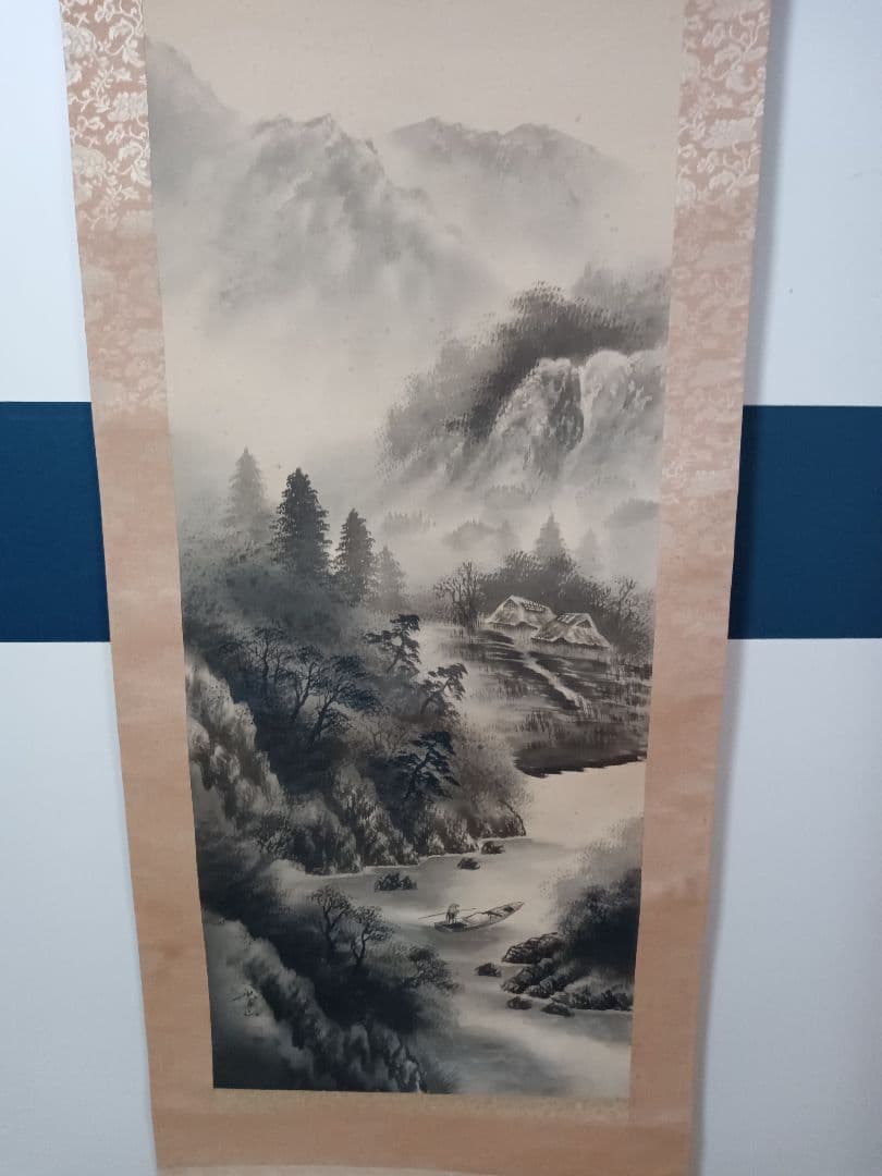 玉谷玉鈴作(松林富士)・（清流）大路孫三郎　掛軸計5点
