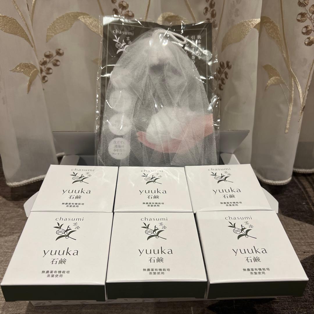 悠香の石鹸 茶のしずく　60g