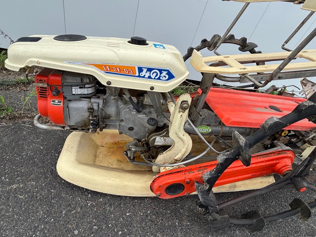 みのる2条植　歩行型田植機 LT-2F-D3 LTD3 ロビンエンジンEY08D