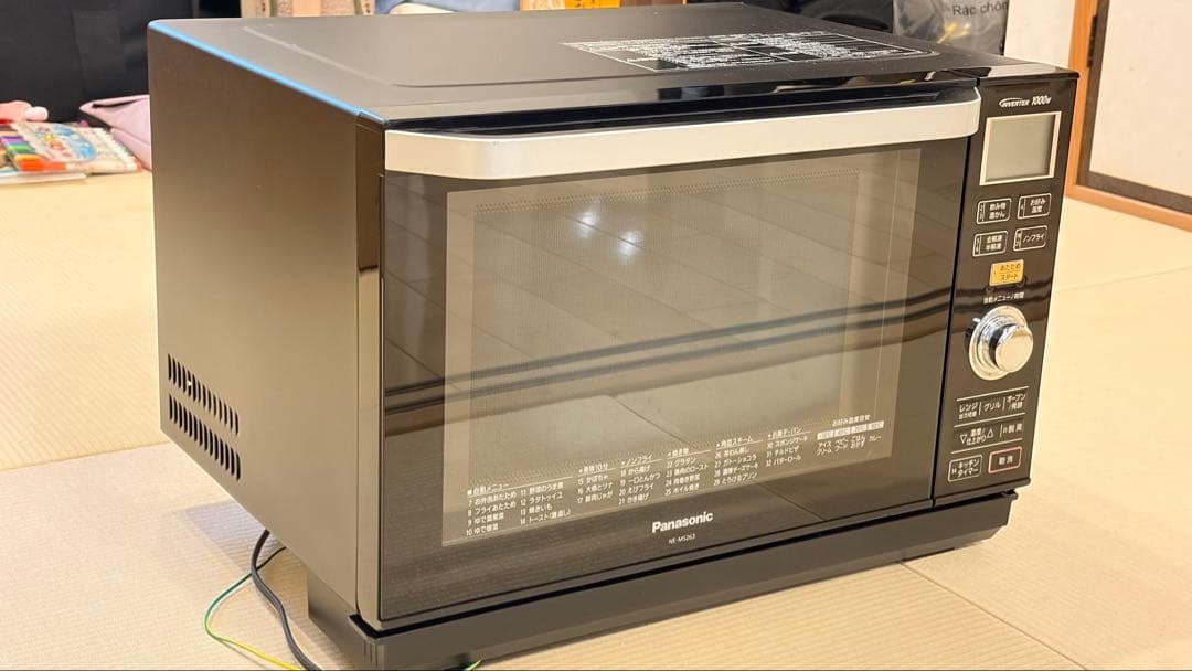 【美品】Panasonicオーブンレンジ NE-MS263-K