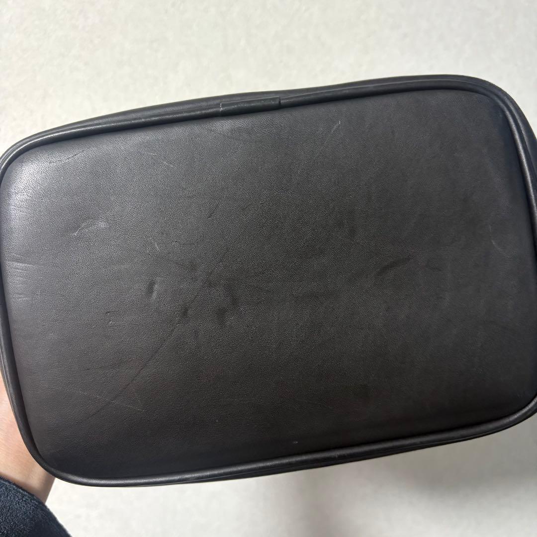 old coach オールドコーチ ハンドバッグ レザー USA製 ブラック 黒