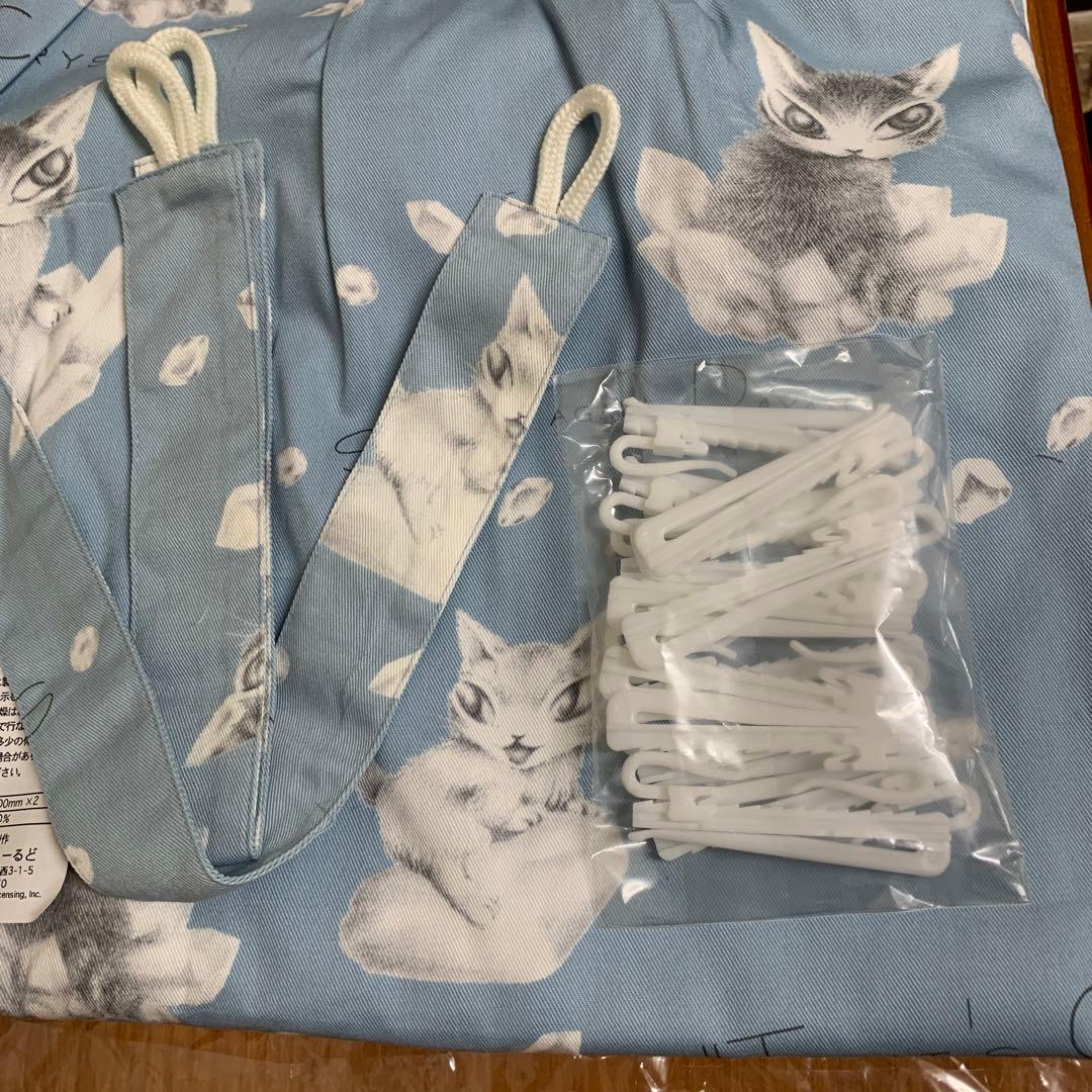 わちふぃーるど　ダヤン　カーテン2枚