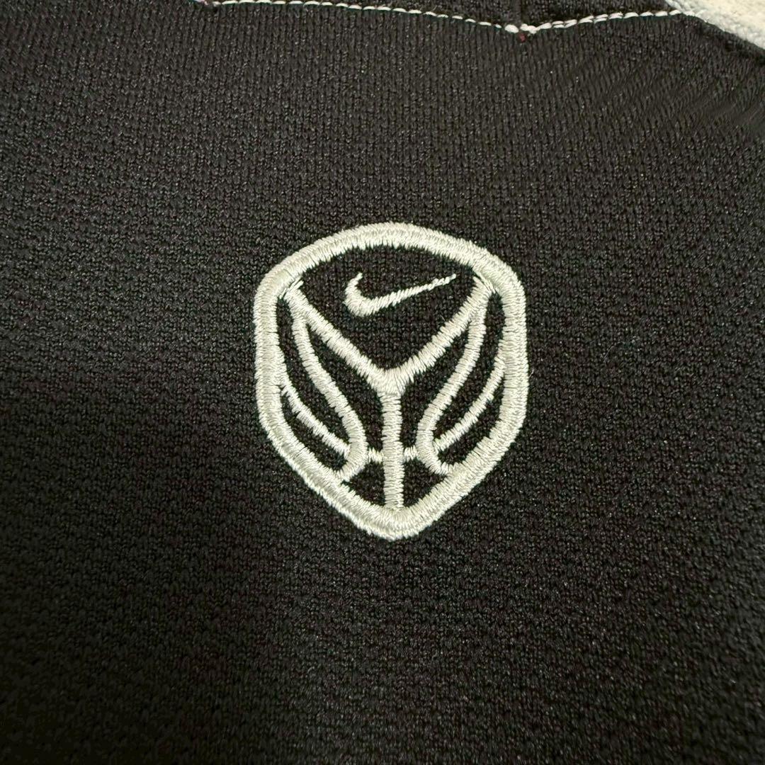 美品 NIKE セットアップ XL 黒白 ジャージ　ナイキ 上下　フラップボタン