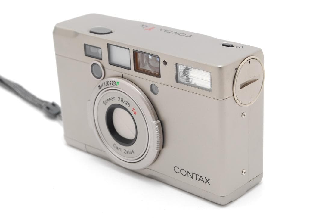 未使用☆初期保証！Contax Tix Carl Zeiss 28mm f2.8