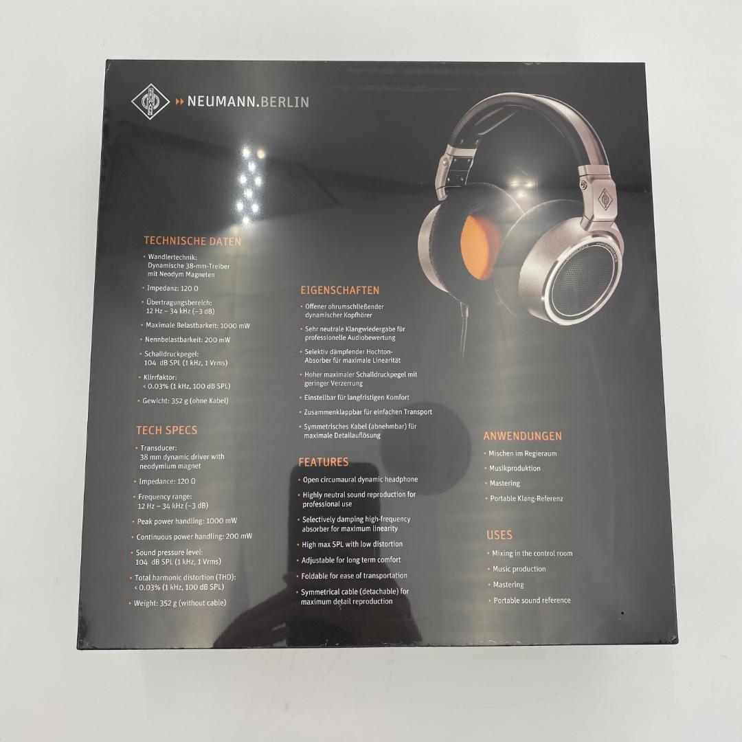 【新品】ノイマン NEUMANN NDH30 ダイナミックスタジオヘッドフォン