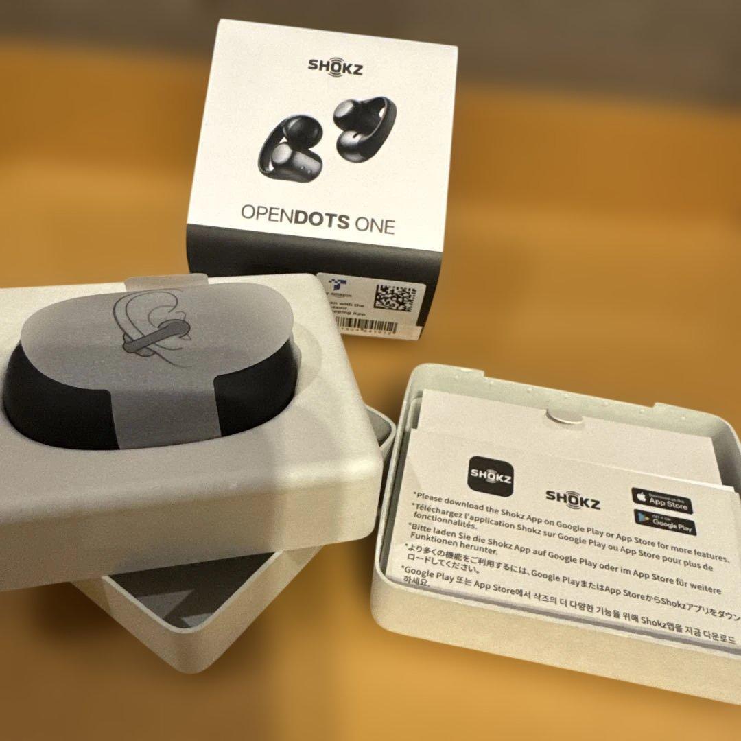 SHOKZ OPENDOTS ONE ブラック 新品未使用開封のみ