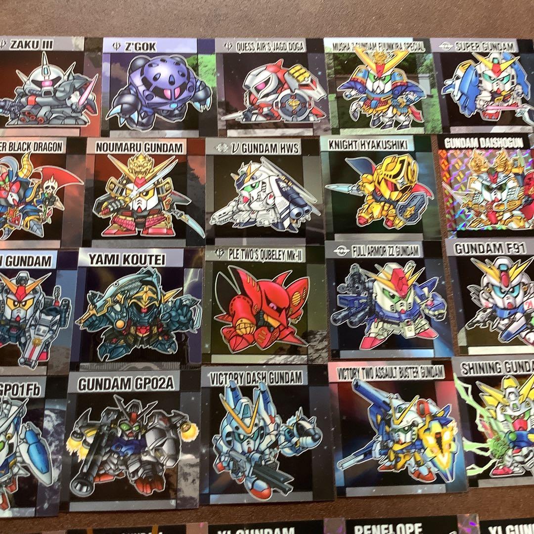 ラスト1つ　元祖SDガンダムスナックII 完全フルコンプセット②
