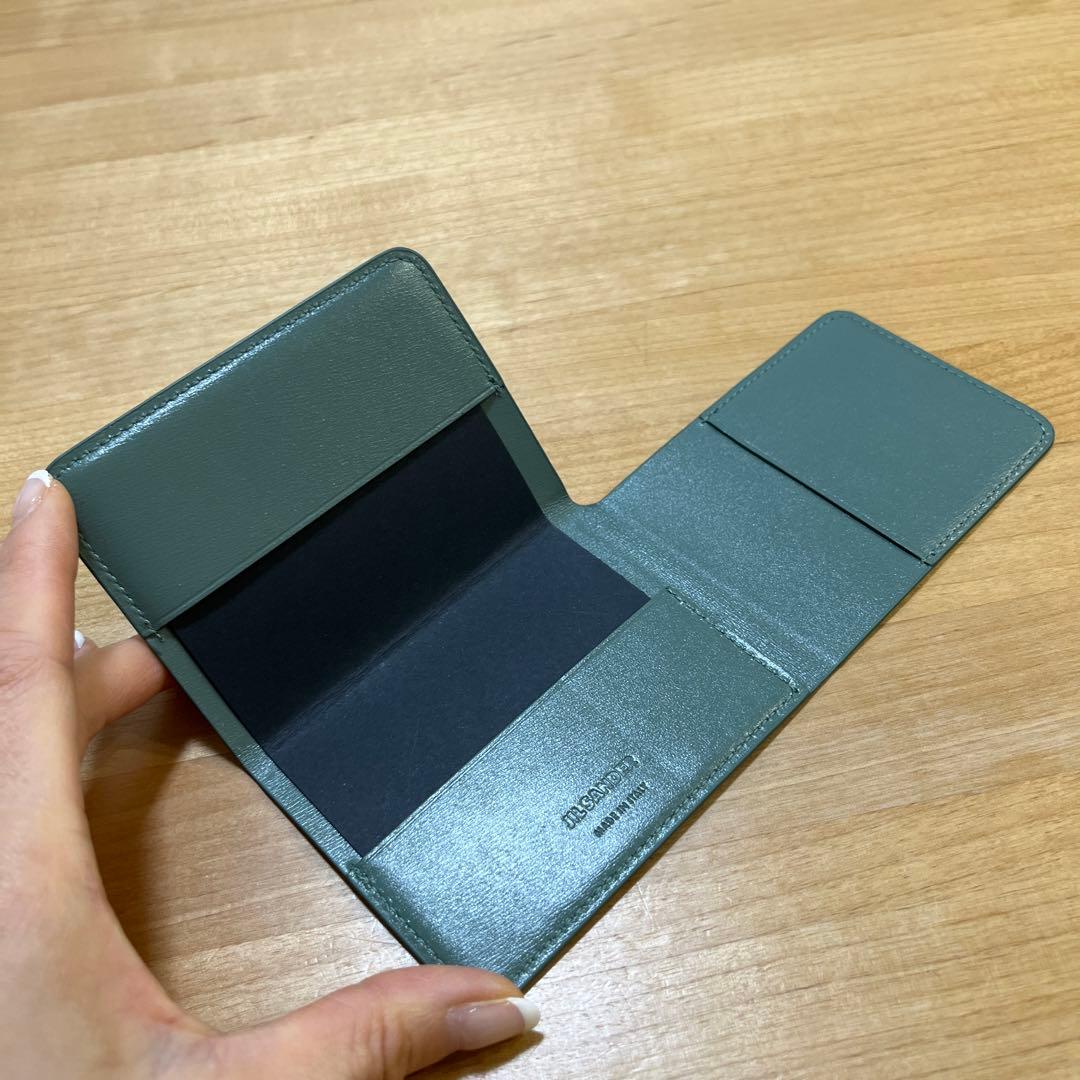 新品　ジルサンダー　カード入れ　Jil Sander 直営店購入　名刺入れ