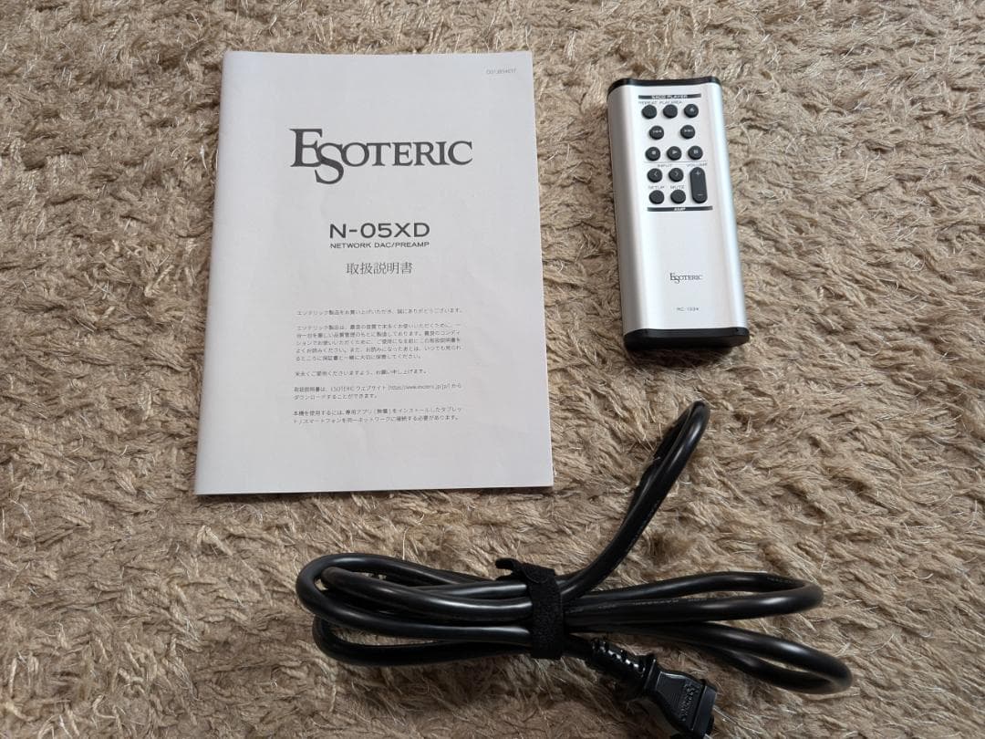 【美品】ESOTERIC N-05XD ネットワークプレーヤー