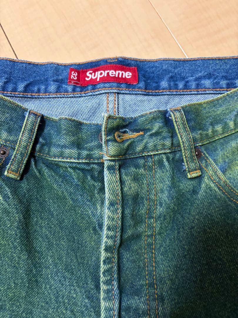 パンツ Supreme Regular Jean Green 32