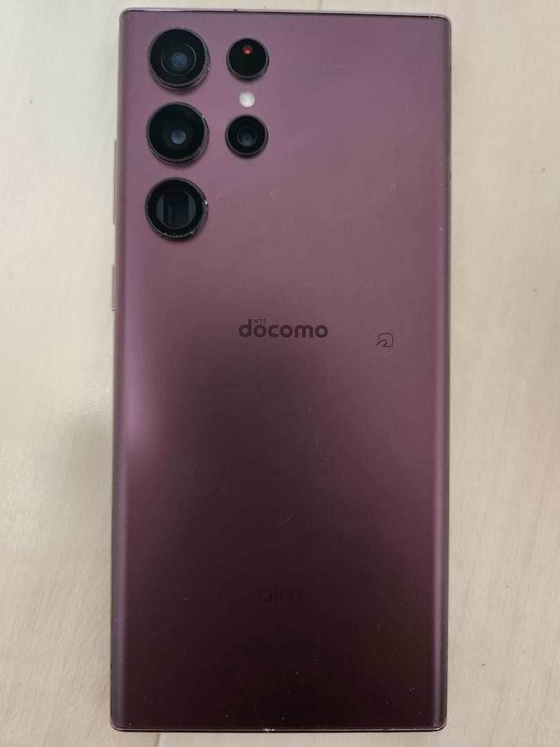 Galaxy S22 Ultra 256GB SC-52C バーガンディ