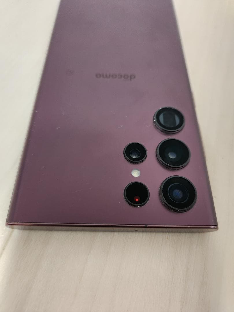 Galaxy S22 Ultra 256GB SC-52C バーガンディ