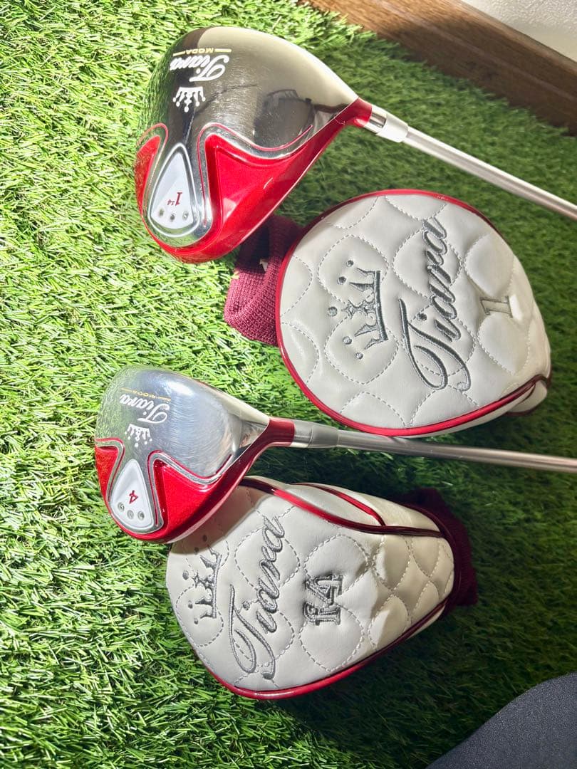 【美品】Wilson(Tiara)×Callawaybagレディースハーフセット
