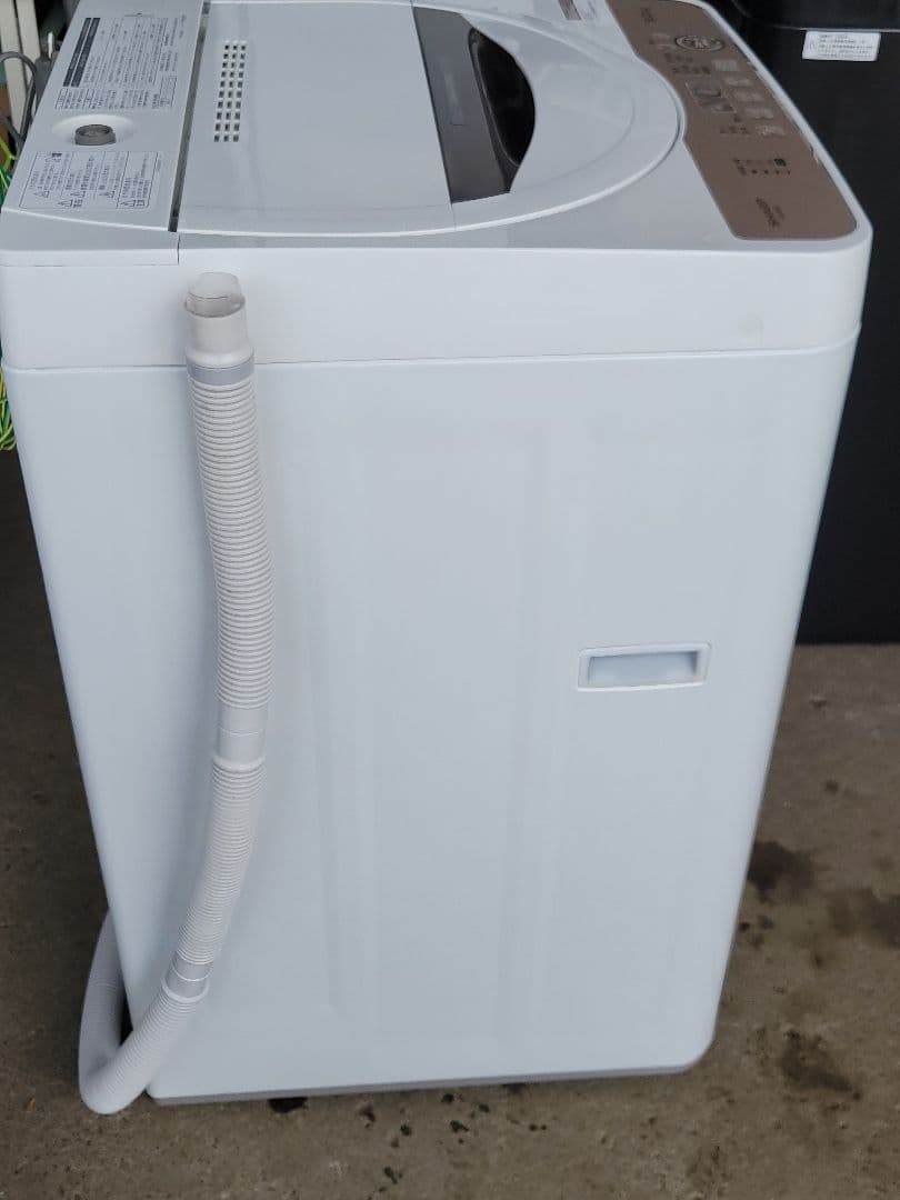 くろねこ SHARP 洗濯機 ES-GE6G-T 6.0kg 2023年製