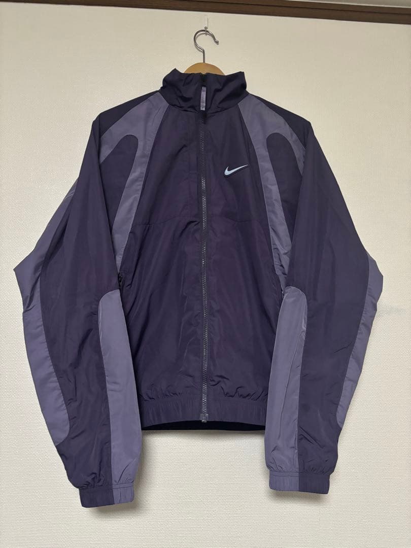 NIKE NOCTA ナイロンジャケット 紫 PURPLE IO着用
