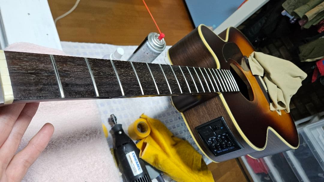 【美品・赤プリ】1994年製　タカミネ　NPT-012 BS