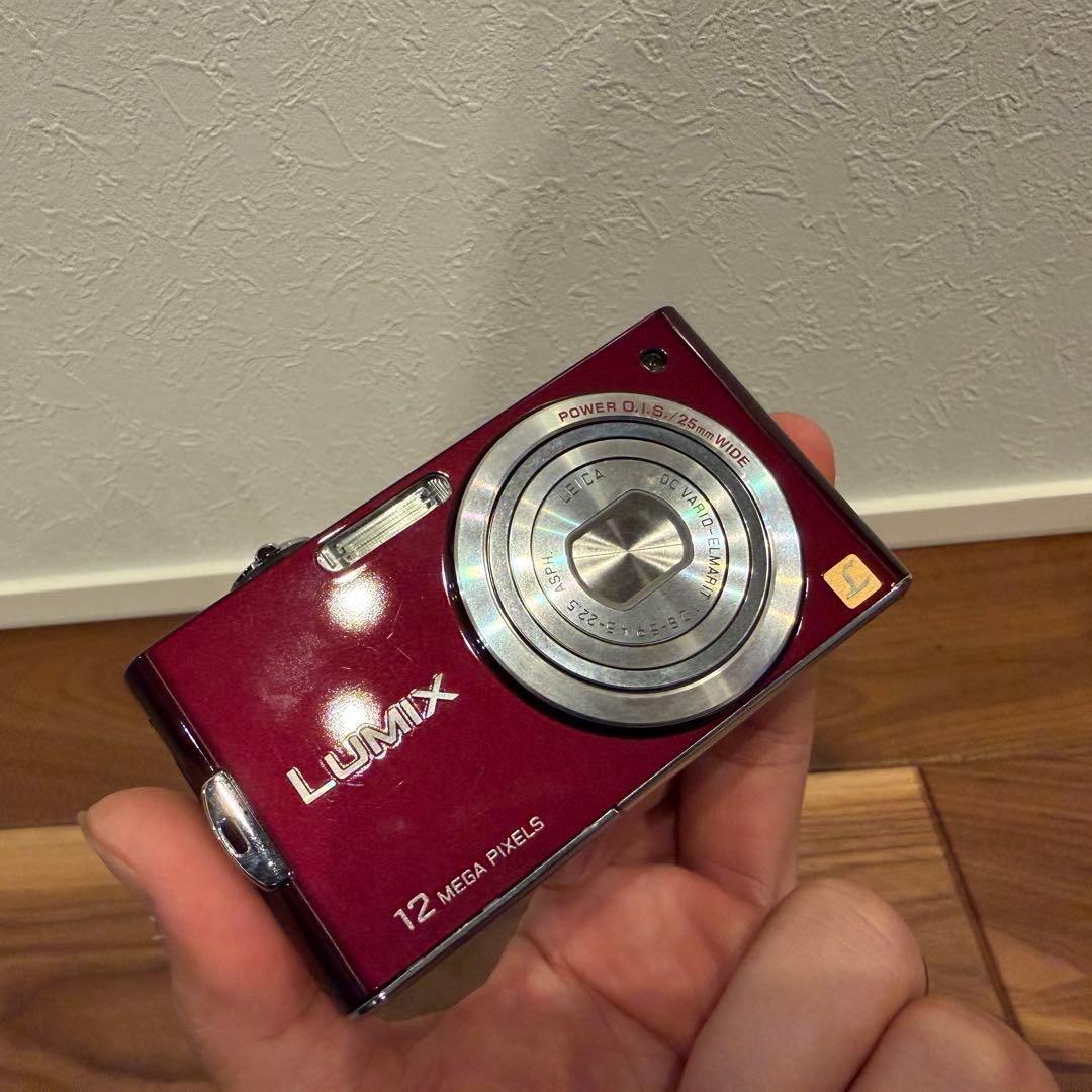 Panasonic LUMIX デジタルカメラ バイオレッド　DMC-FX60