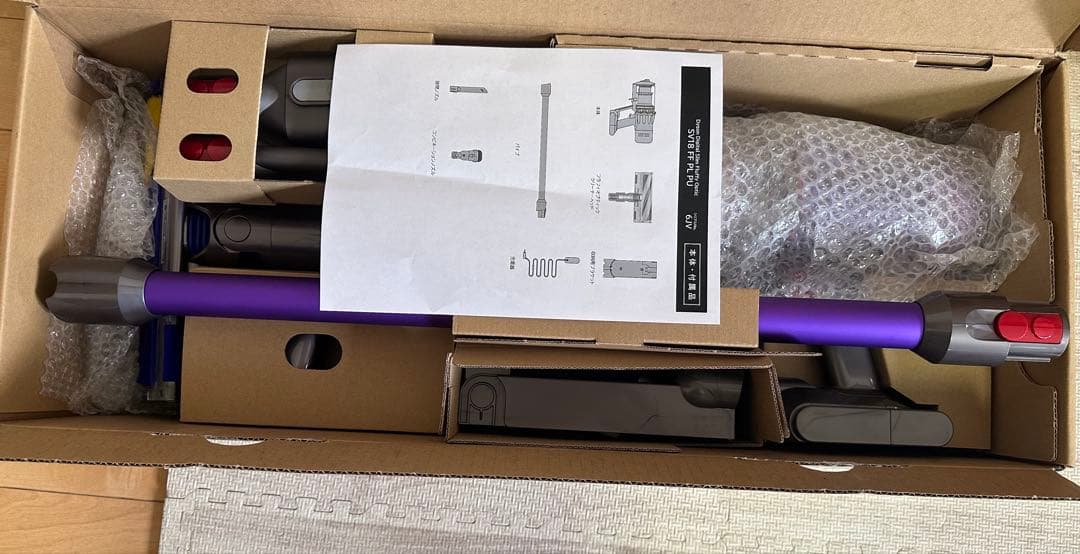 掃除機・クリーナー Digital Slim Fluffy Optic SV18 FF PL PU