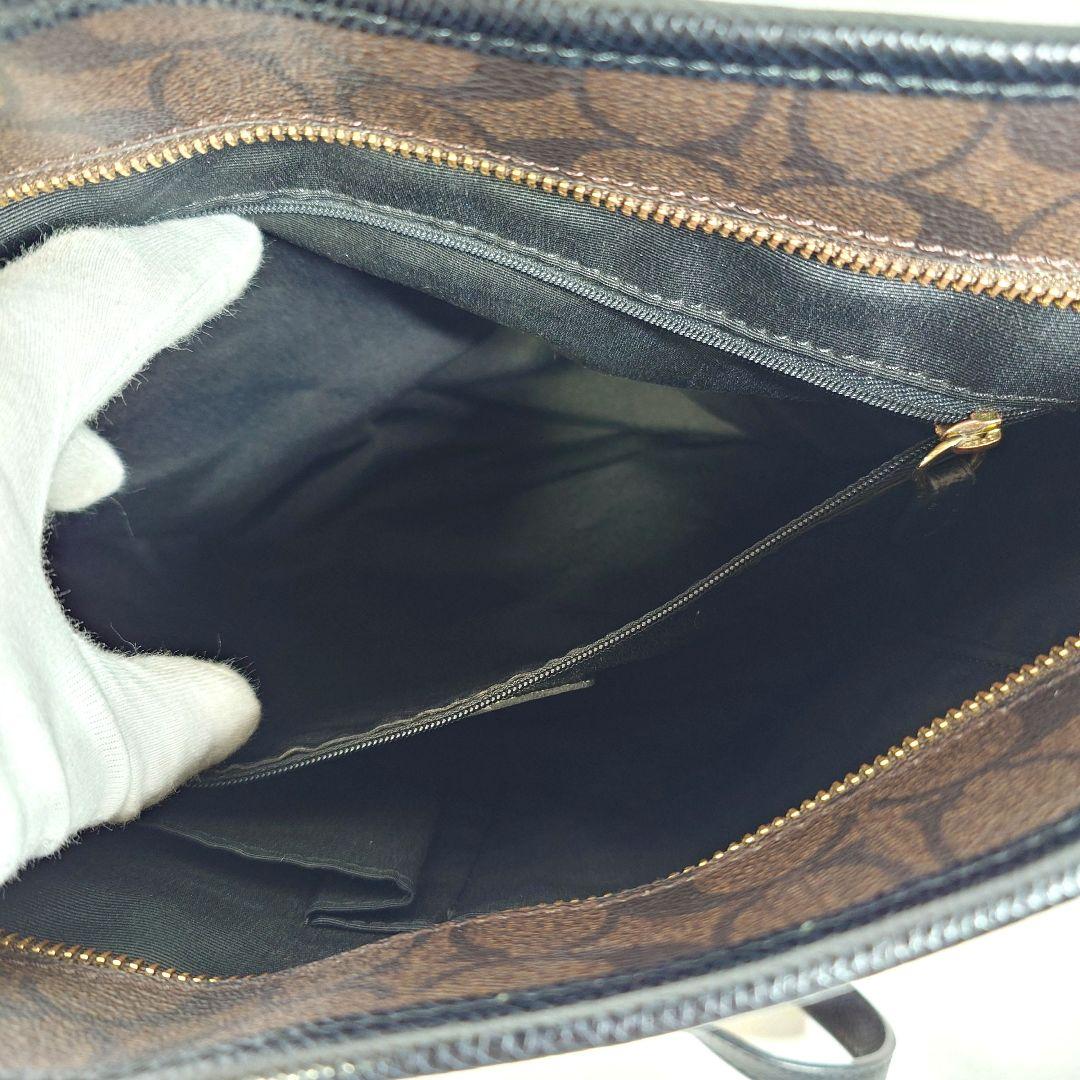 美品 コーチ シグネチャー トートバッグ　 型番F34603