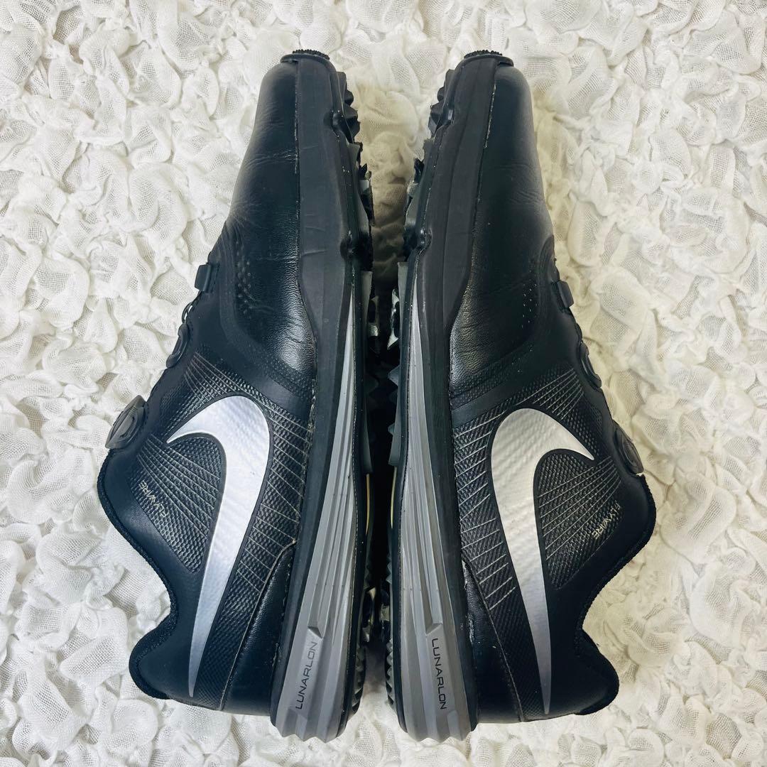 NIKEナイキ ゴルフシューズ BOA ダイヤル式 ブラック 27.5スニーカー