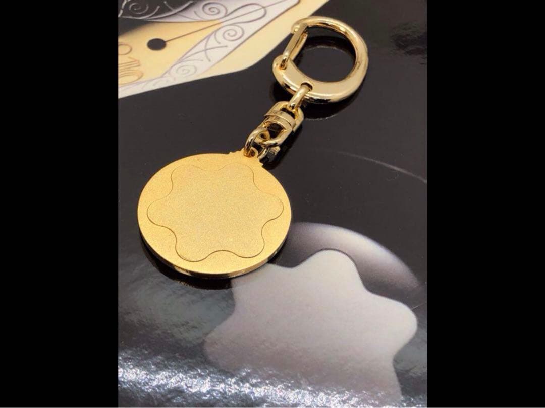 モンブラン　★非常にレアなヴィンテージ・ゴールドメダル★スターマークキーホルダー