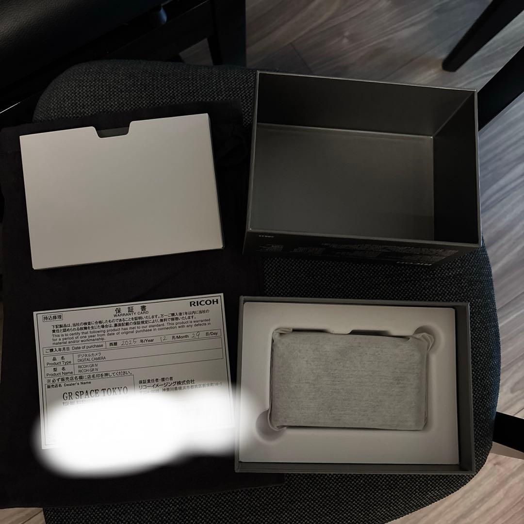 新品 RICOH GR IV コンパクトデジタルカメラ