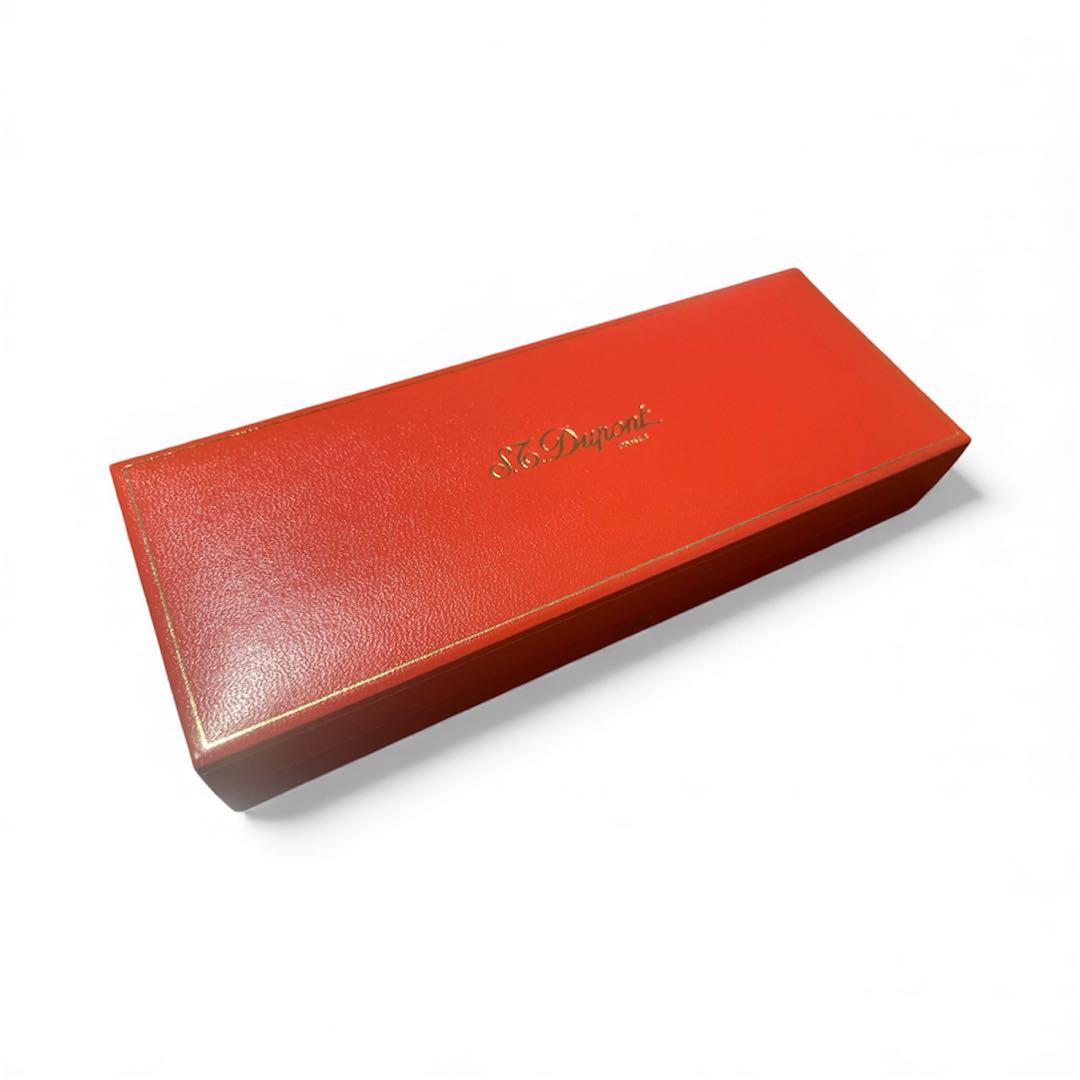 【値下げ】【美品】S.T.DUPONT デュポンゴールドボールペン　ケース付　仏