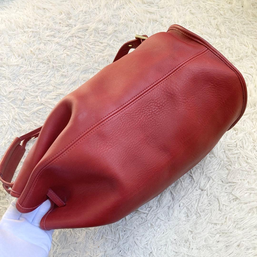 未使用保管品 vintage coach old usa backpack巾着